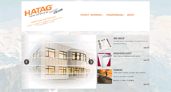 Desktop Screenshot of hatag.ch